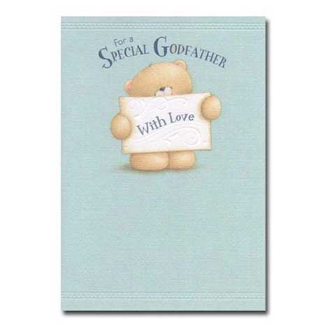 Special Godfather Forever Friends Fathers Day Card
